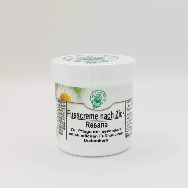 Fußcreme Resana nach Zick Fußcreme Resana nach Zick