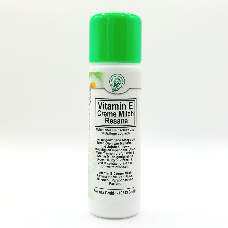Vitamin E Creme-Milch Vitamin E Creme-Milch